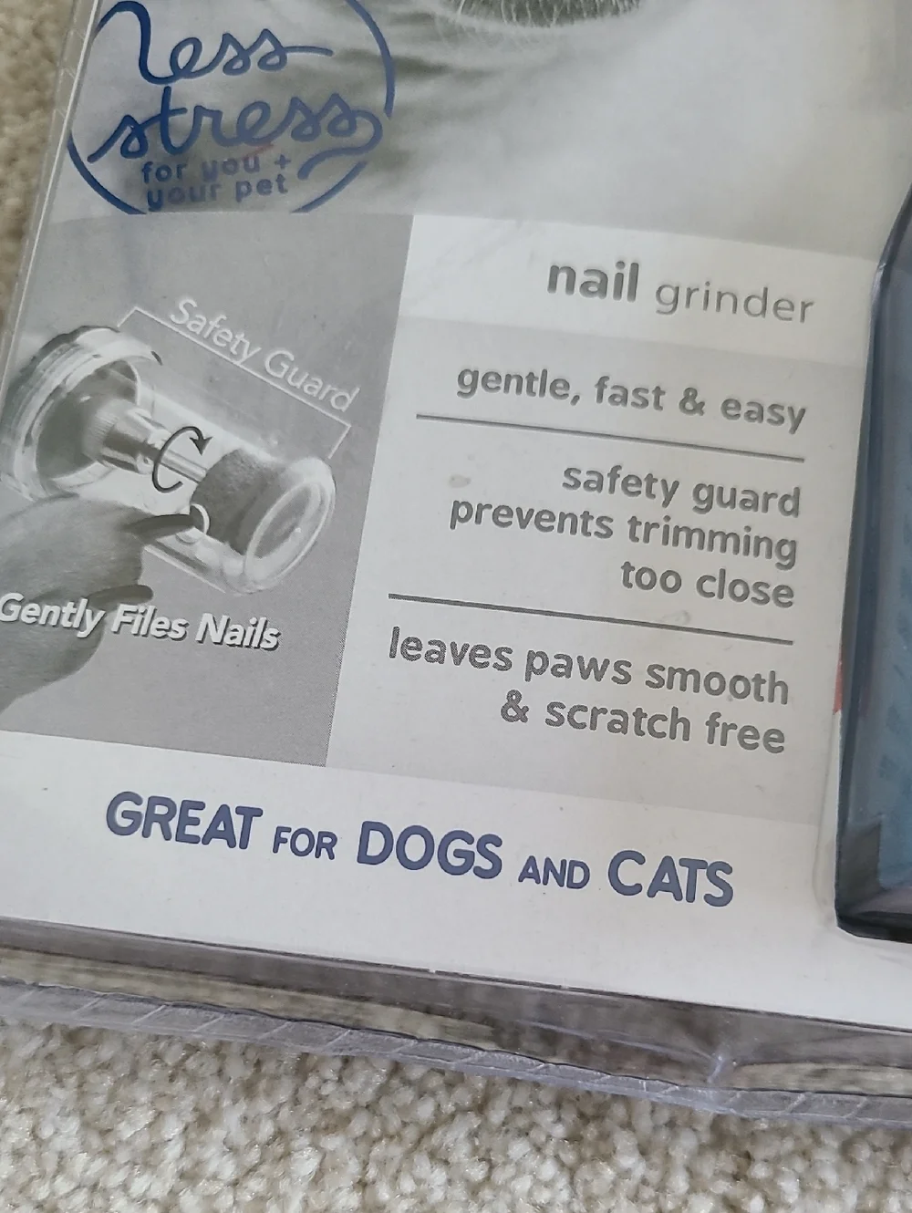 New OSTER Gentle Paws Nail Grinder For Dogs And Cats Never Opened